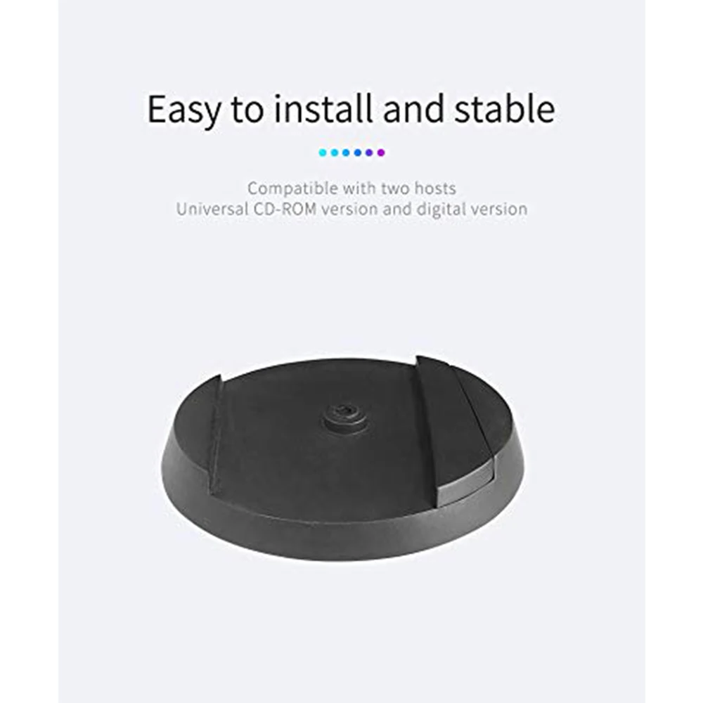 حامل عمودي بديل U/D PS5 مع برغي للإصدار الرقمي لوحدة التحكم DualSense5 وإصدار القرص