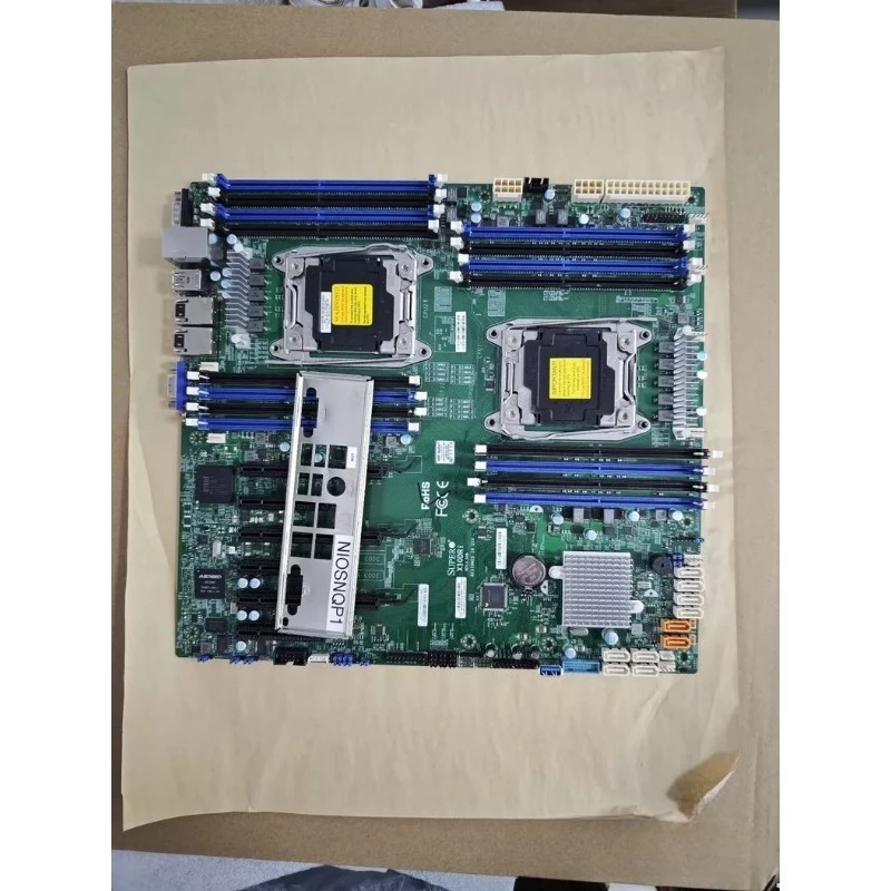 X10DRi Dual LGA2011 Server Motherboard C612 Chipset | Supports E5-2600 V3/V4 CPUs 16x DDR4 Slots | I/O Shield Included Used