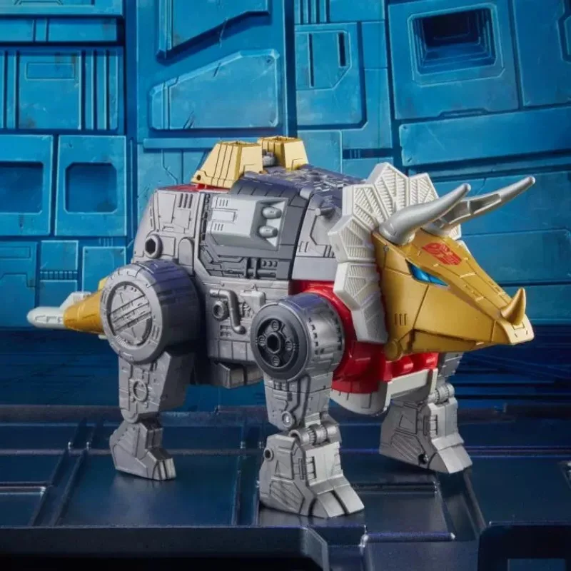 【En stock】Hasbro transformant des jouets SS86 Leader niveau L niveau Robot dinosaure fer scories Triceratops modèle jouet
