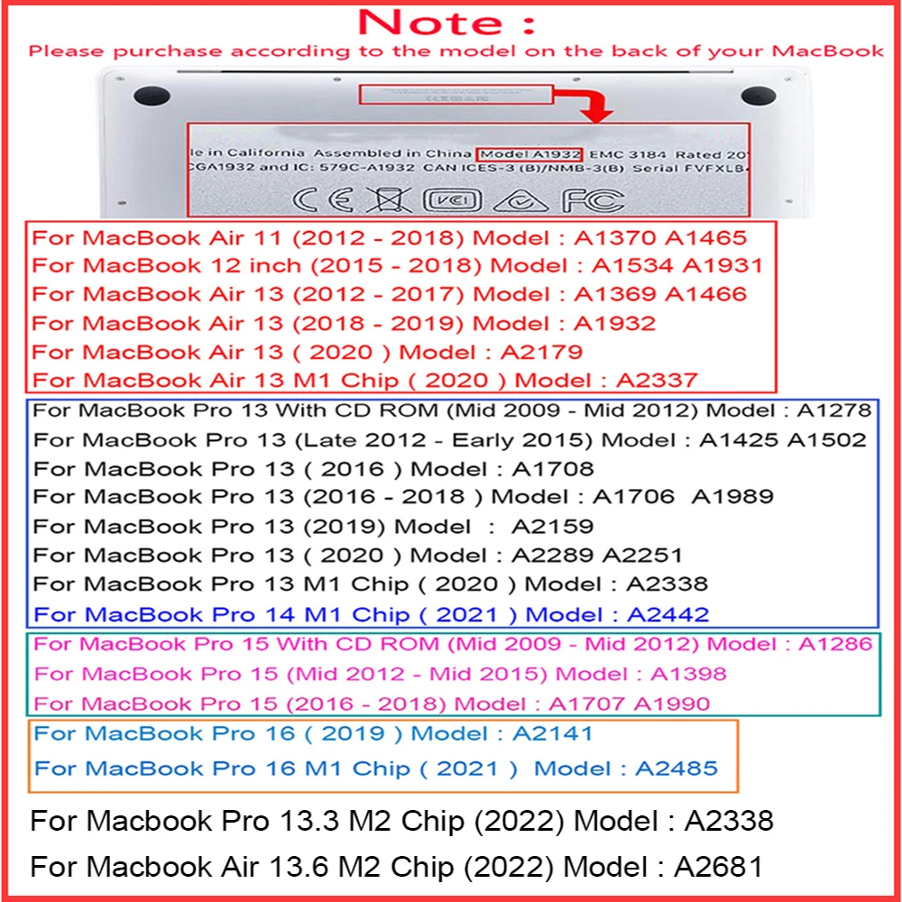 Hollowed Out Laptop Case for MacBook Air 13 A2337 A2338 M1 Chip Pro 13 M2 Air 13.6 12 11 15.4 Inch Pro 14 Pro 16 Soft TPU Cover