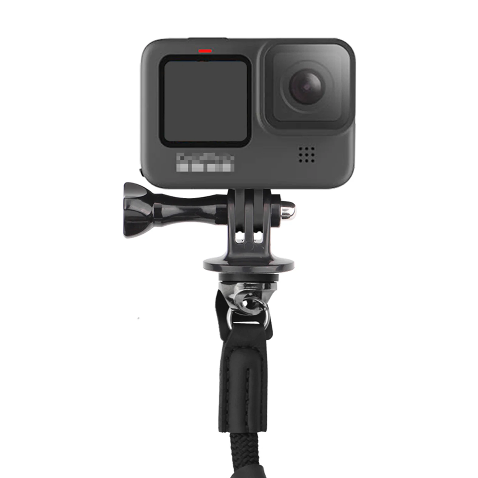 Gosear-gopro hero 9アクションカメラ用の調整可能なナイロンハンドストラップ,1/4インチネジ付きリストバンドアダプター