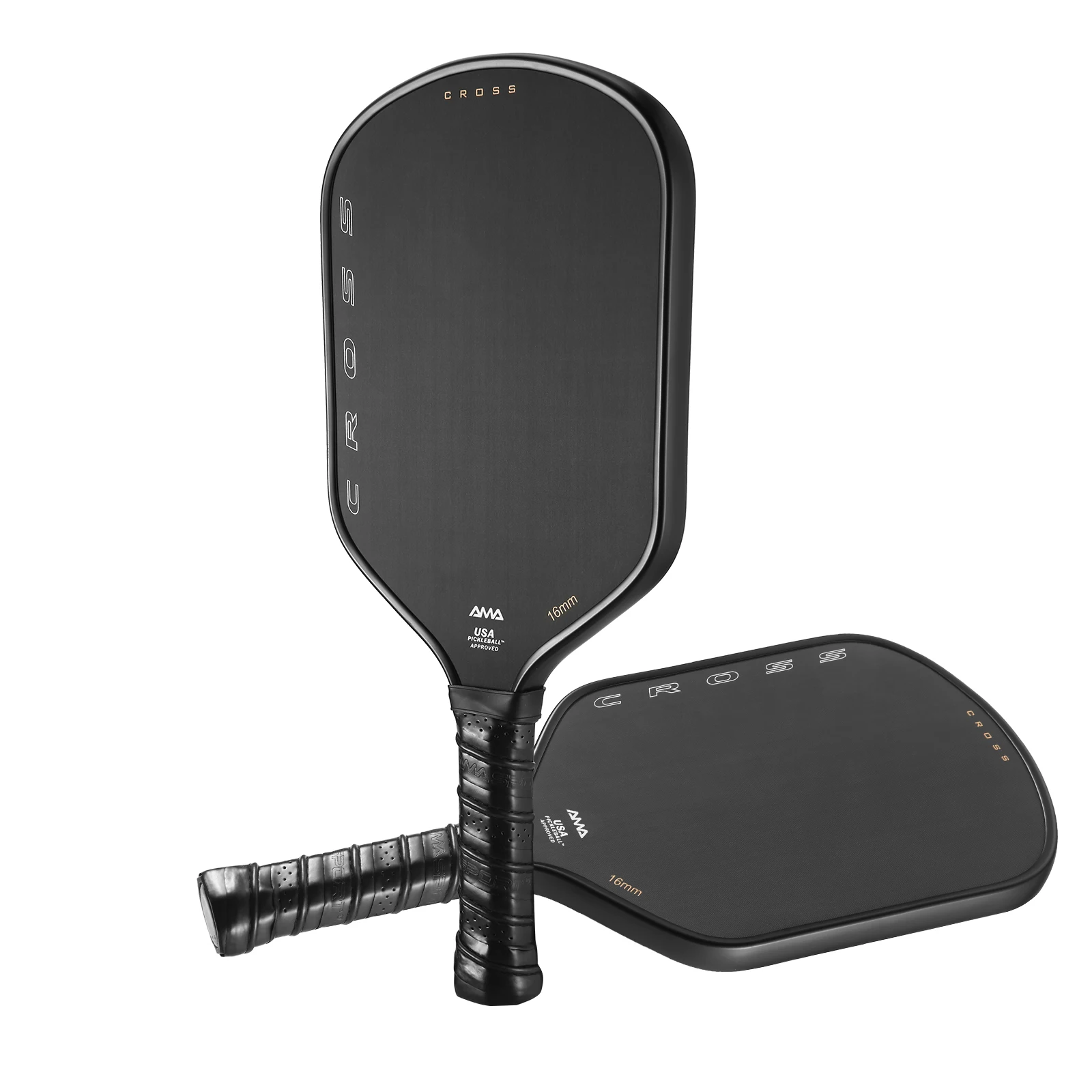 AMASPORT USAPA Approvel Pickleball Paddle with Cover Cross Series for Advanced Design & Premium Performance Pickleball Rackets