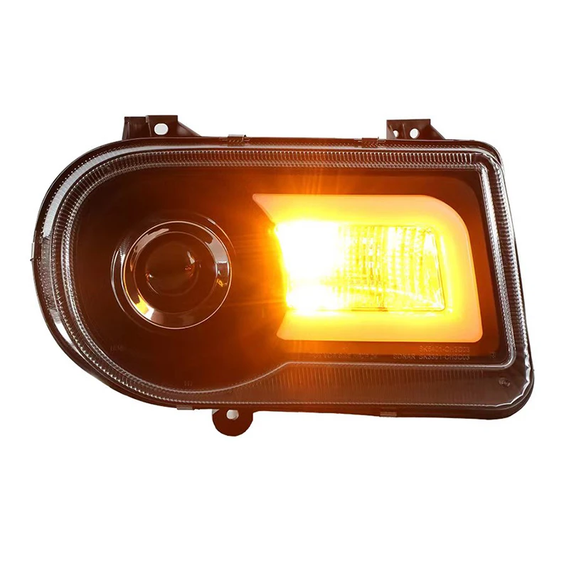 300C 2005-2013 Light Emitting Diode Headlamp DRL Fog Light Turning Signal Light Low High Beam Angel Eye Projector Car Styling