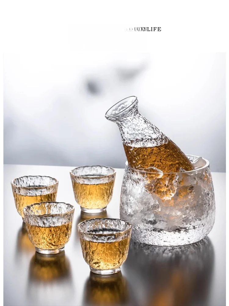 tlife-japanese-style-set-of-2-crystal-glass-wine-glasses-for-rice-wine-and-white-wine-home-use-pouring-pourer