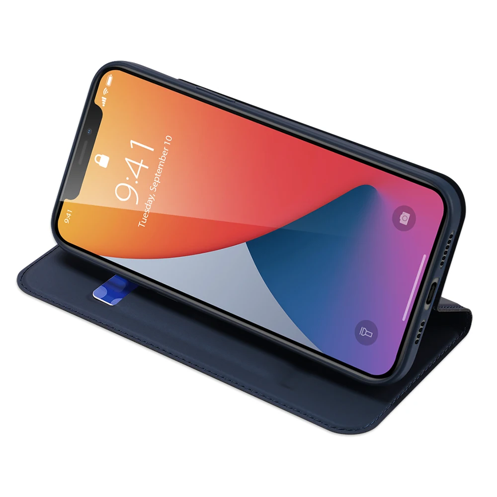 Dux Ducisc Pu Case For Iphone 16 15 14 13 12 Pro Max Case Leather+tpu Flip Wallet Case For Iphone 13 12 Pro Max Case Capa Coque