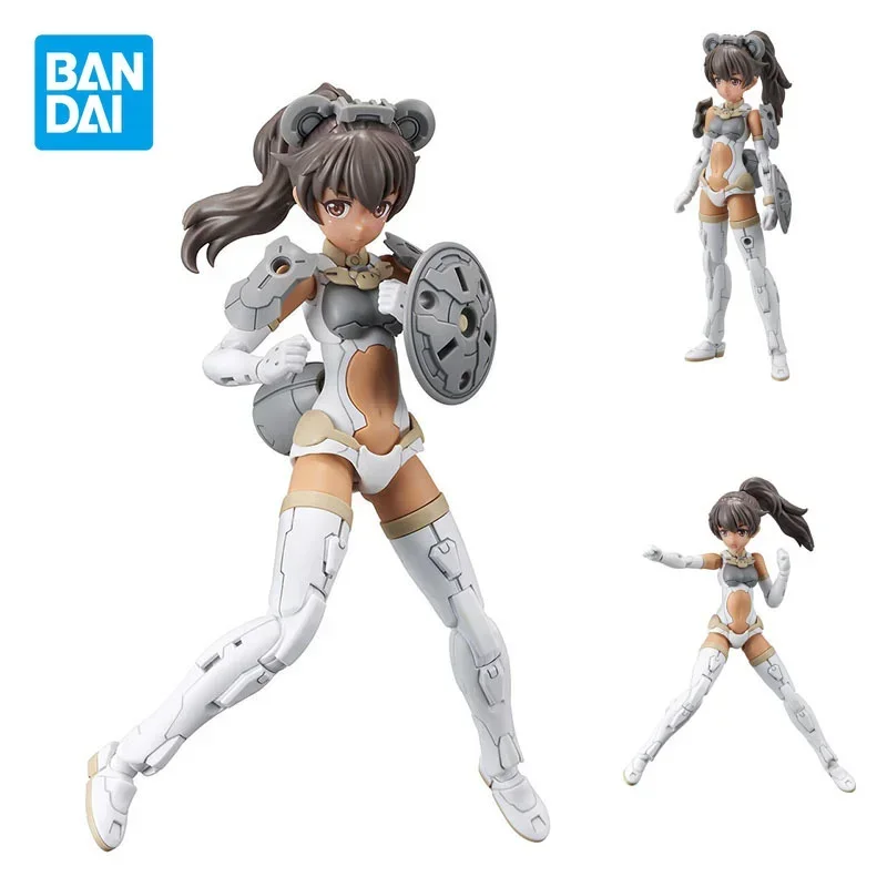 

Bandai Assembled Model Toys 30MS 30MM SIS-A00 Mobile Suit Girl Luluce Color C Anime Action Figures Collectibles Toys Kids Gifts