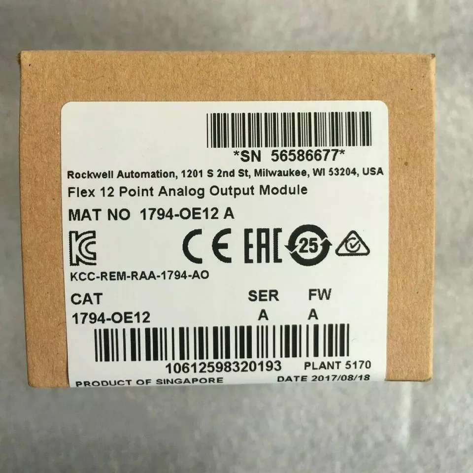 

Brand New 1794-OE12 1794-IE12 1794-IE12K One Year Warranty ​