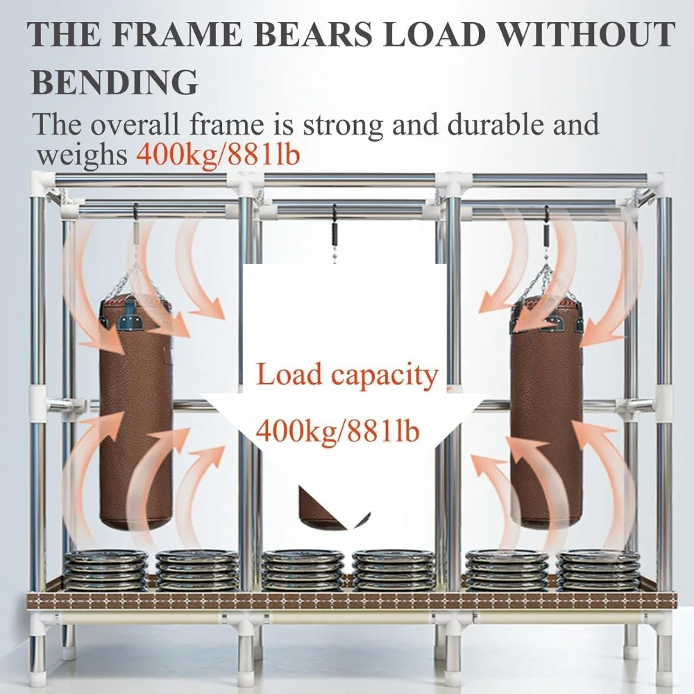 منظم خزانة ملابس من القماش المحمول لغرفة النوم - إطار فولاذي موفر للمساحة، متوفر بمقاسات 85 سم و110 سم و162 سم