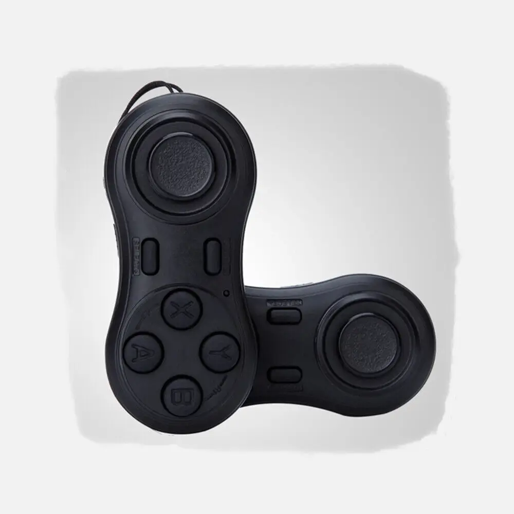 Mini czarny gamepad Bezprzewodowy uchwyt do gier Bluetooth V4.0 Joystick do smartfona Pilot VR Gamepad dla IOS/Android