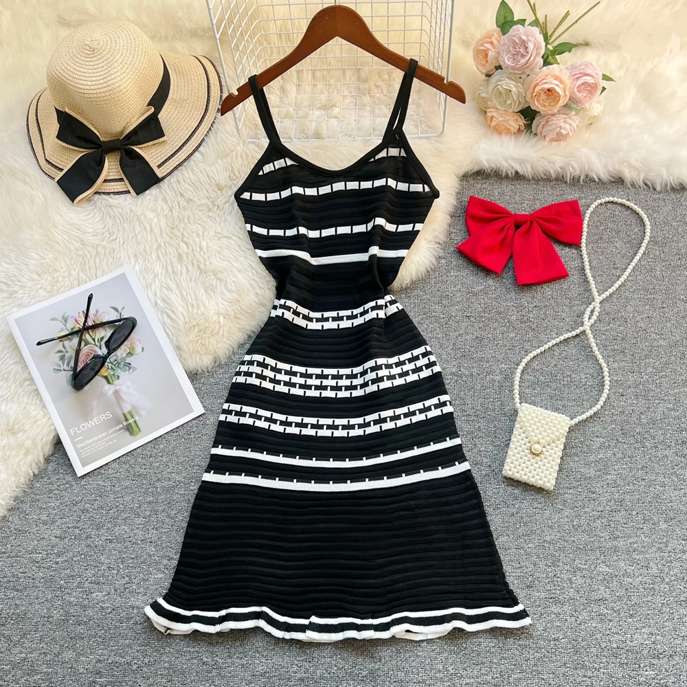 YuooMuoo-minivestido con tirantes finos para mujer, minivestido Sexy ajustado a las caderas, vestidos de fiesta para mujer, camisola corta para discoteca 2026