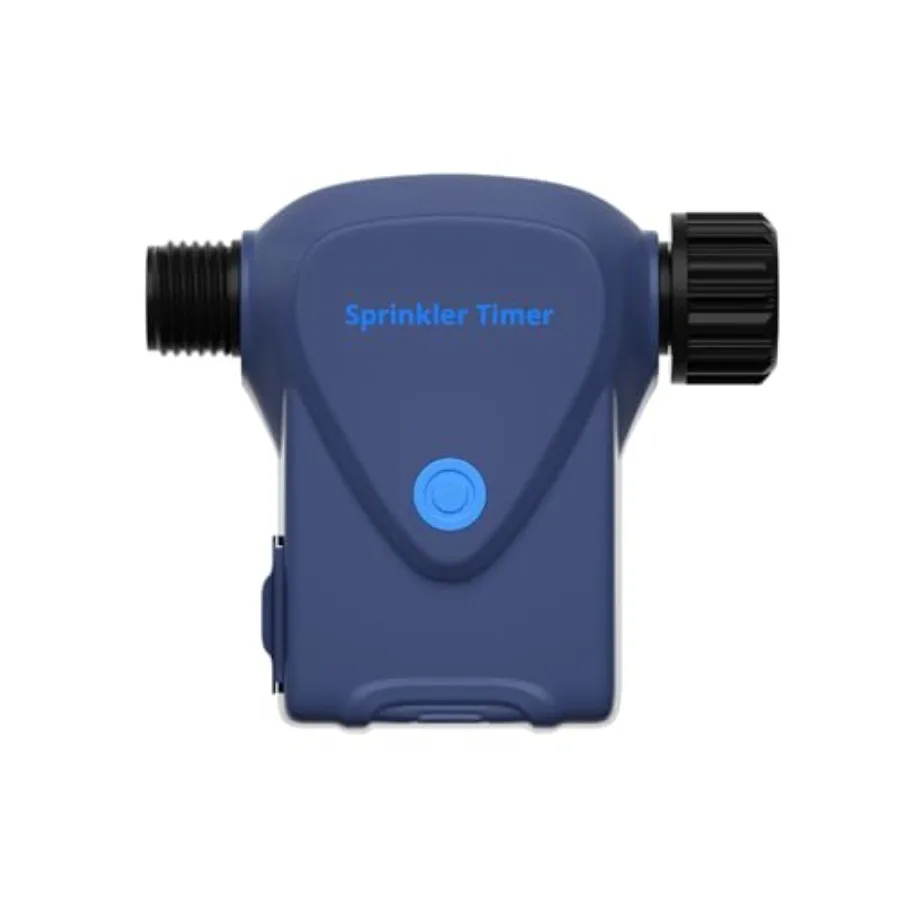 

Умный таймер для поливочного шланга с расходомером, автоматическое отключение, одна зона, 3/4 GHT, управление через приложение, полив по объему (в галлонах), LoRa, большая дальность действия