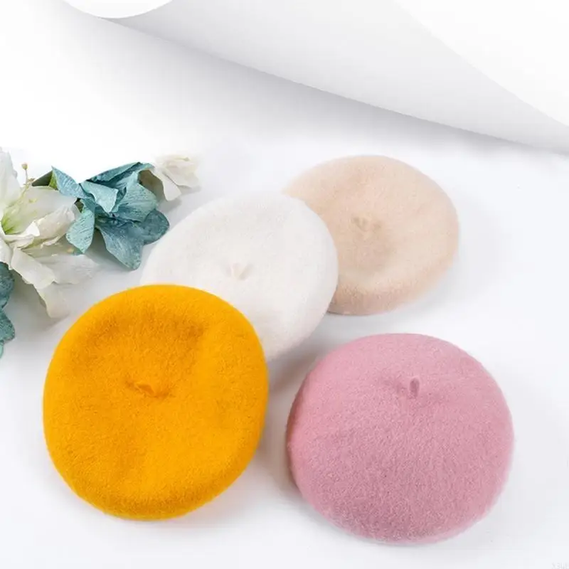 أزياء الأميرة أطفال بنات كاب القبعات ربيع الخريف الشتاء قبعة صغيرة جميلة