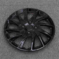 14 Inch Car Wheel Case Hubcap for Car Hub Auto Refit Accessory (Black)