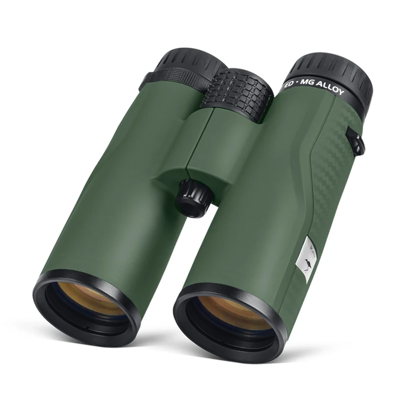 

OEM/ODM P1042 Roof Binoculars Waterproof Telescope 10x42 SMC MG Alloy ED BAK4 P3C HRDC IPX7 Adult