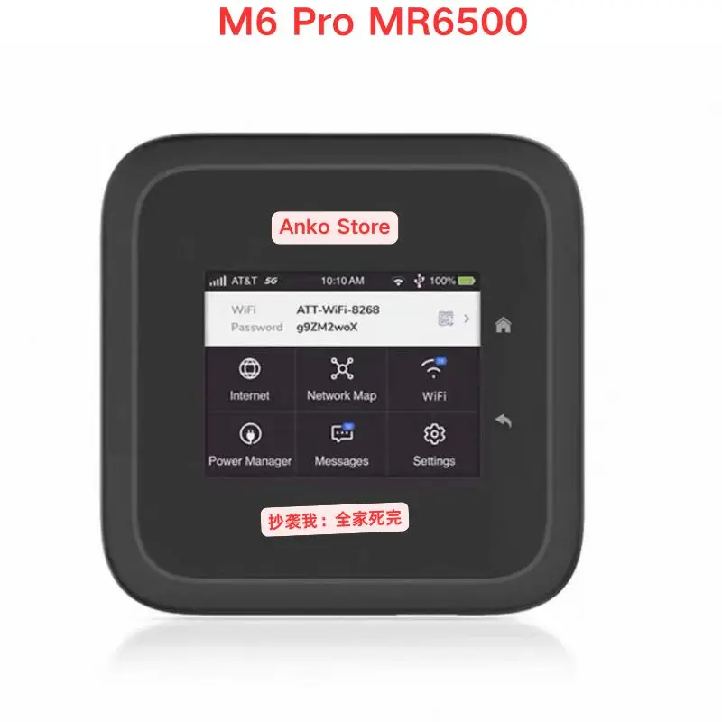 

Подержанный тест ОК, 95, новая американская версия Nighthawk Netgear M6 Pro MR6500, вставка карты 5G, портативный Wi-Fi 6e-маршрутизатор