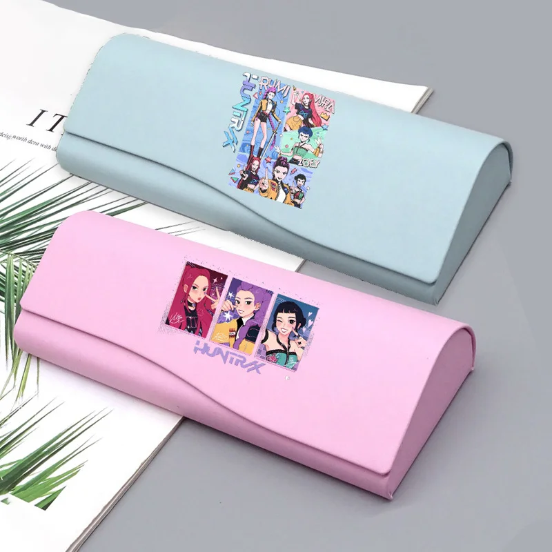 Demon Hunters-caja de gafas Kpop, gafas de sol con estampado de Anime, resistente a la presión, funda para gafas de sol, estuches portátiles diarios para exteriores