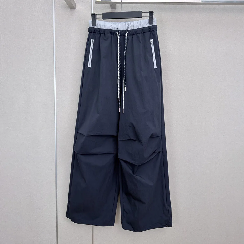 High-quality 2026 new style fashionable casual loose-fitting women's trousers, basic daily wear pants xy26508135