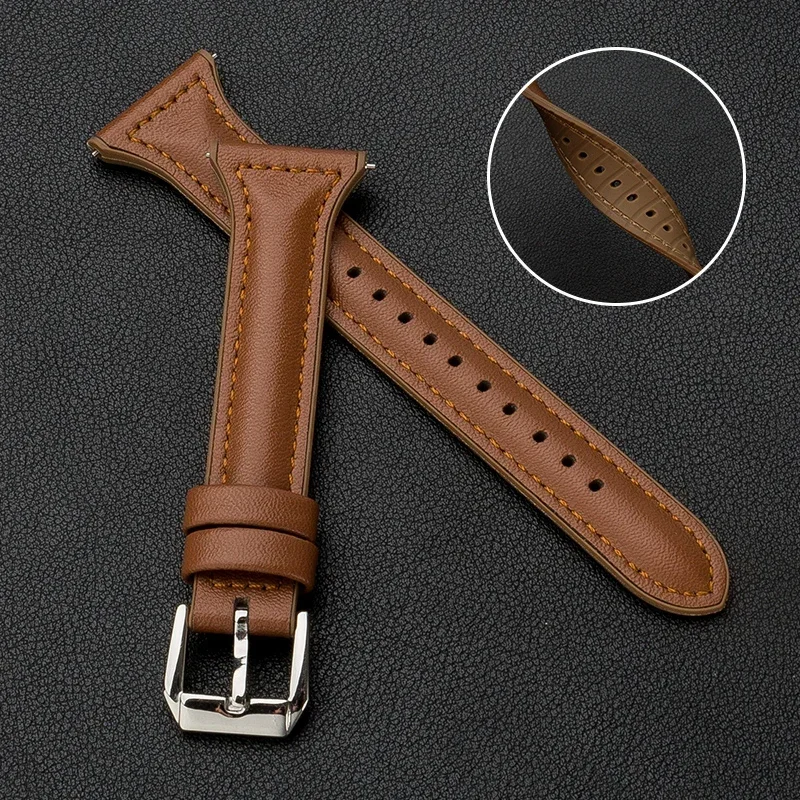 Тонкий кожаный ремешок для Apple Watch ремешки 45 мм 44 мм 40 мм 41 мм 42 мм 46 мм Ultra 2 49 мм 44 мм Браслет apple watch 10 9 8 7 se 5 6 4
