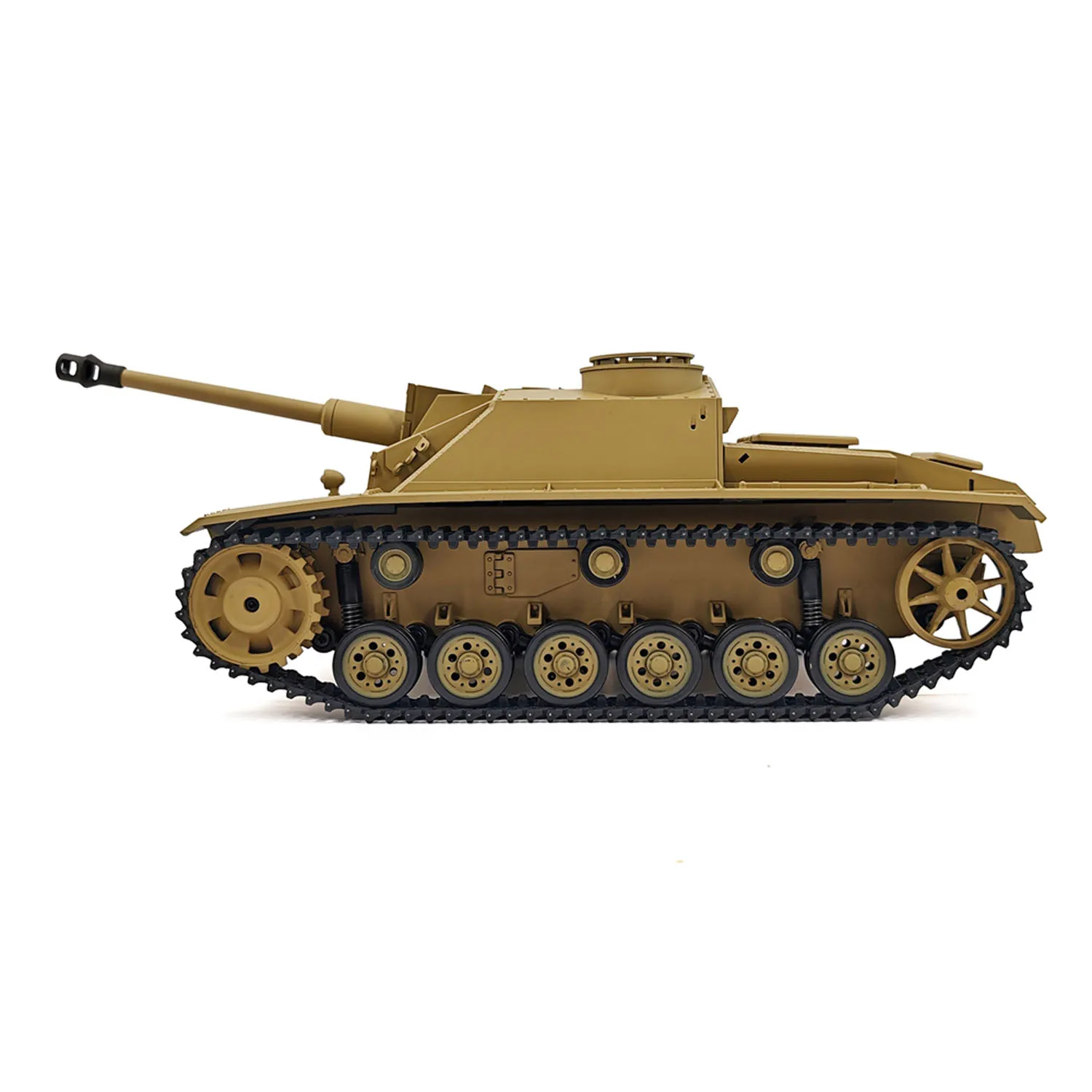 RTR Henglong 1/16 7.0 Carro Armato RC di Plastica Tedesco Stug III Modello Militare 3868 BB IR Cambio In Acciaio Radio 1800MAH Batteria Suono giocattoli
