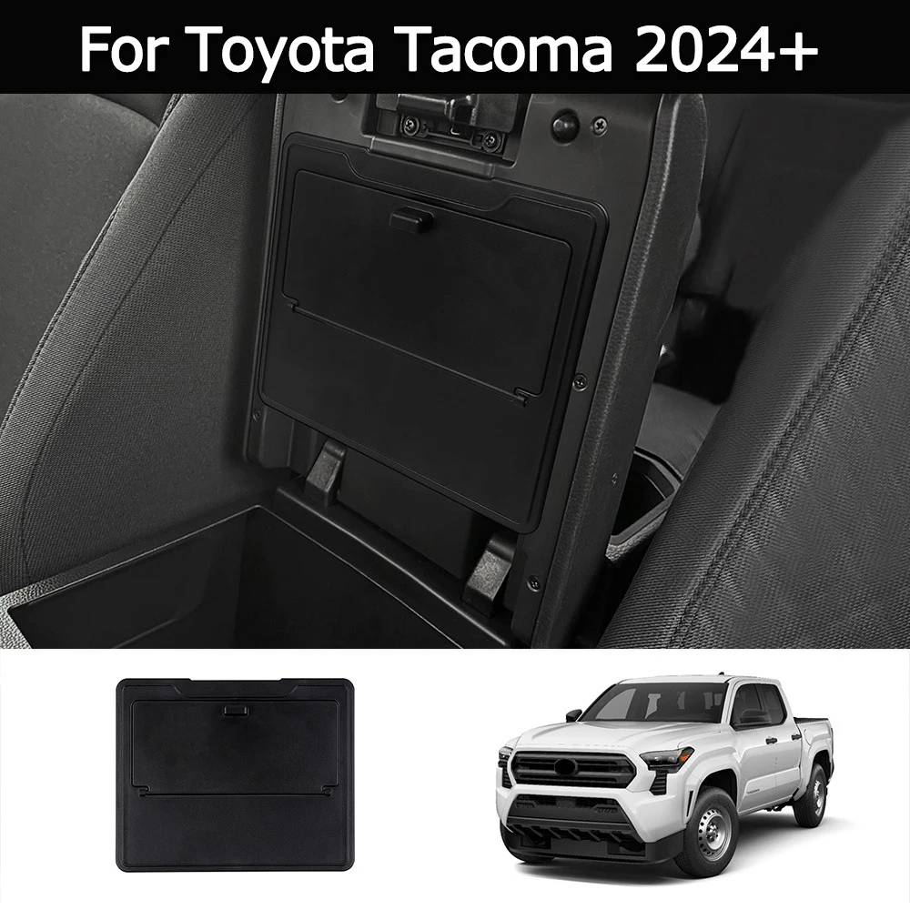 For 2024 Tacoma  Armrest Box Storage Modification For Toyota Tacoma 2024 Armrest Box Cover Concealed Storage Box