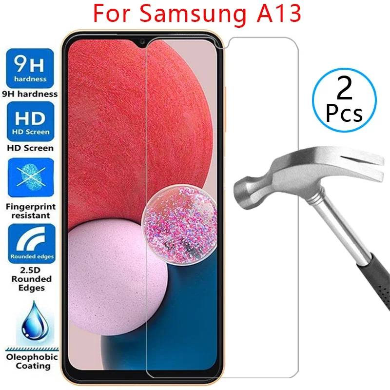 tempered glass case for samsung a13 cover on galaxy a 13 13a 4g 5g phone coque samsun samsumg sansung galxy samsunga13 galaxya13