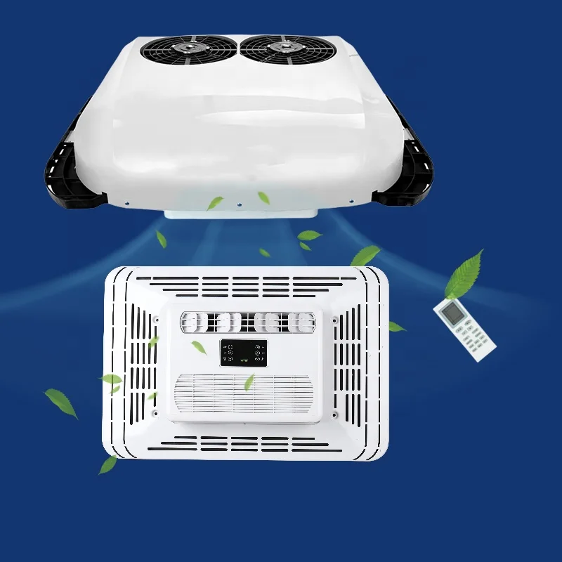 

Manufacturer Ultra-fast Cooling 12V 24V Compact Rooftop Parking Air Conditioner Small Electric AC for Truck Cabin Caravan