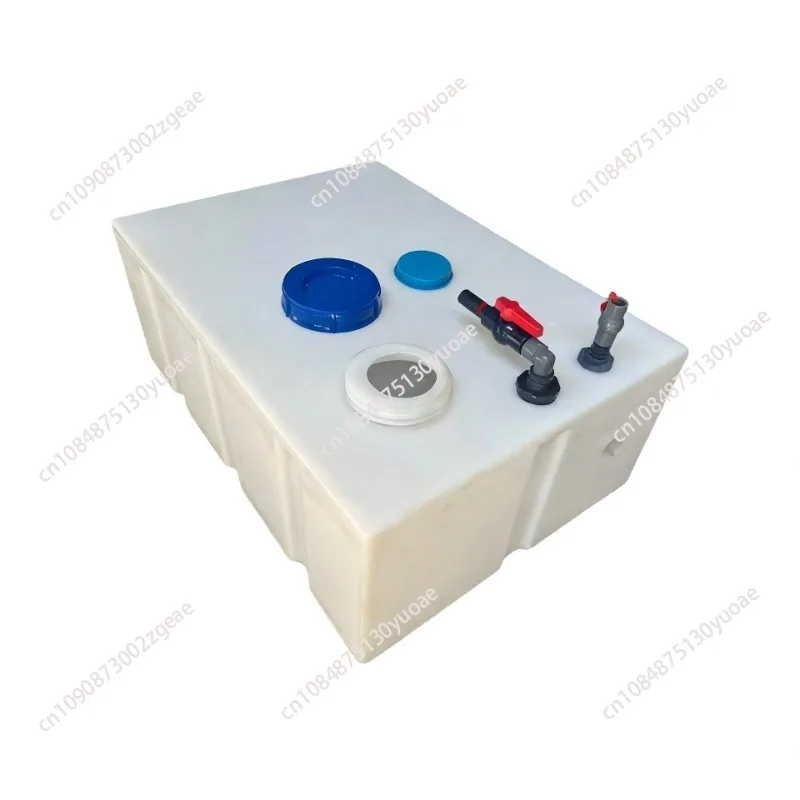 Thickened horizontal plastic bucket  car water tank corrosion-resistant pe equipment square transportation tank