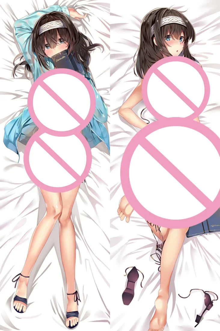 女の子のキャラクターの枕カバー,枕カバー,漫画の寝具,抱き枕