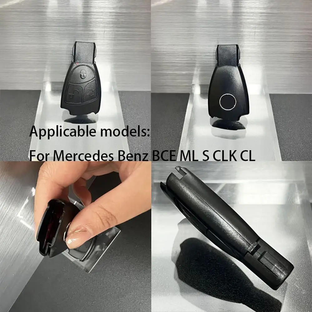 Remote Key Case Cover For Mercedes Benz B C E ML S CLK CL W203 W211 W204 Keyless Entry 3 Buttons Car Key Shell