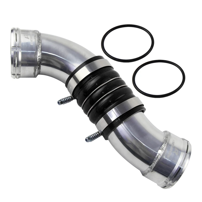 Cold Side Intercooler Pipe & Boot Kit For 06-10 Chevy GMC Duramax Diesel 3.5