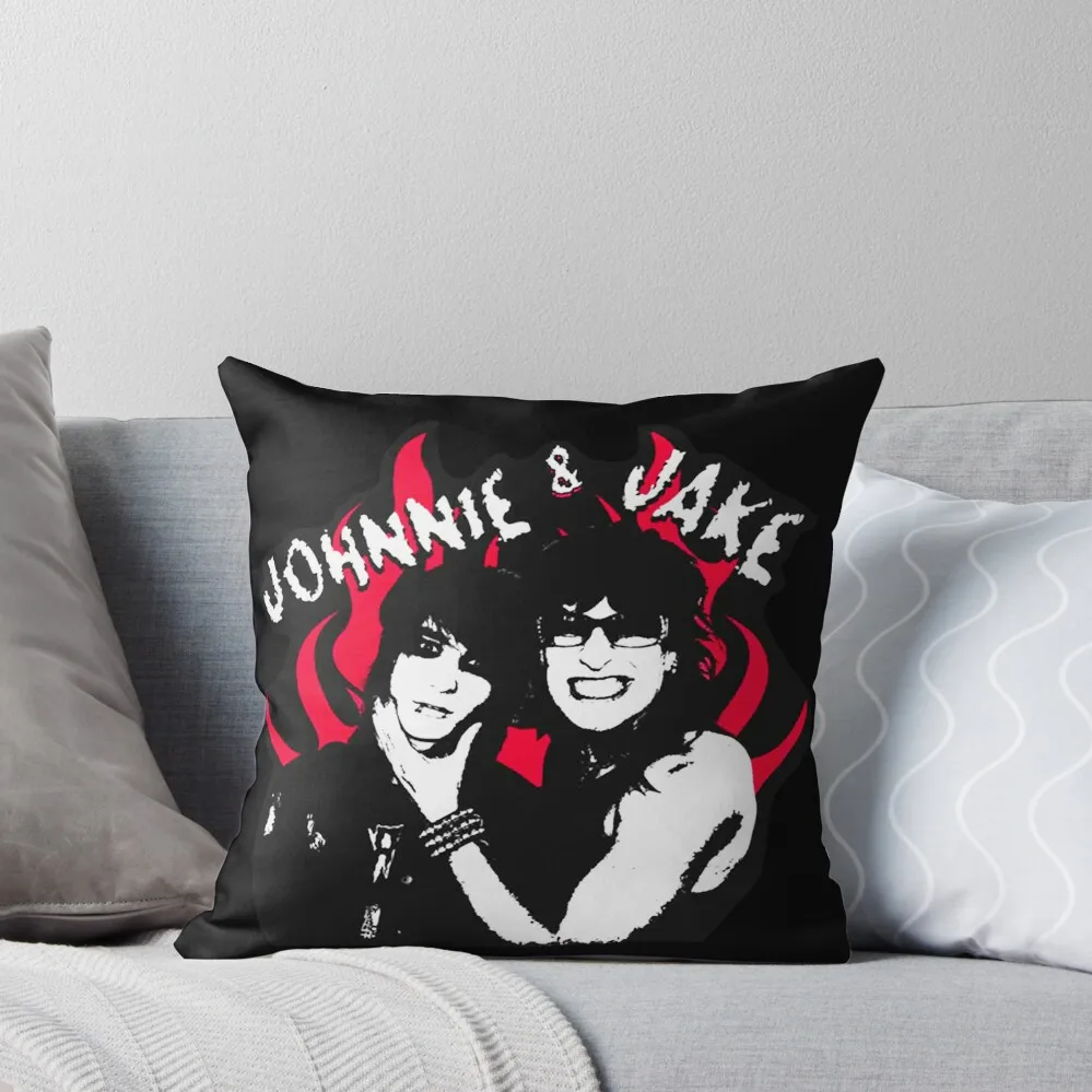 

jake and Johnnie flames Throw Pillow sleeping pillows pillows decor home Elastic Cover For Sofa Custom Cushion Photo pillow