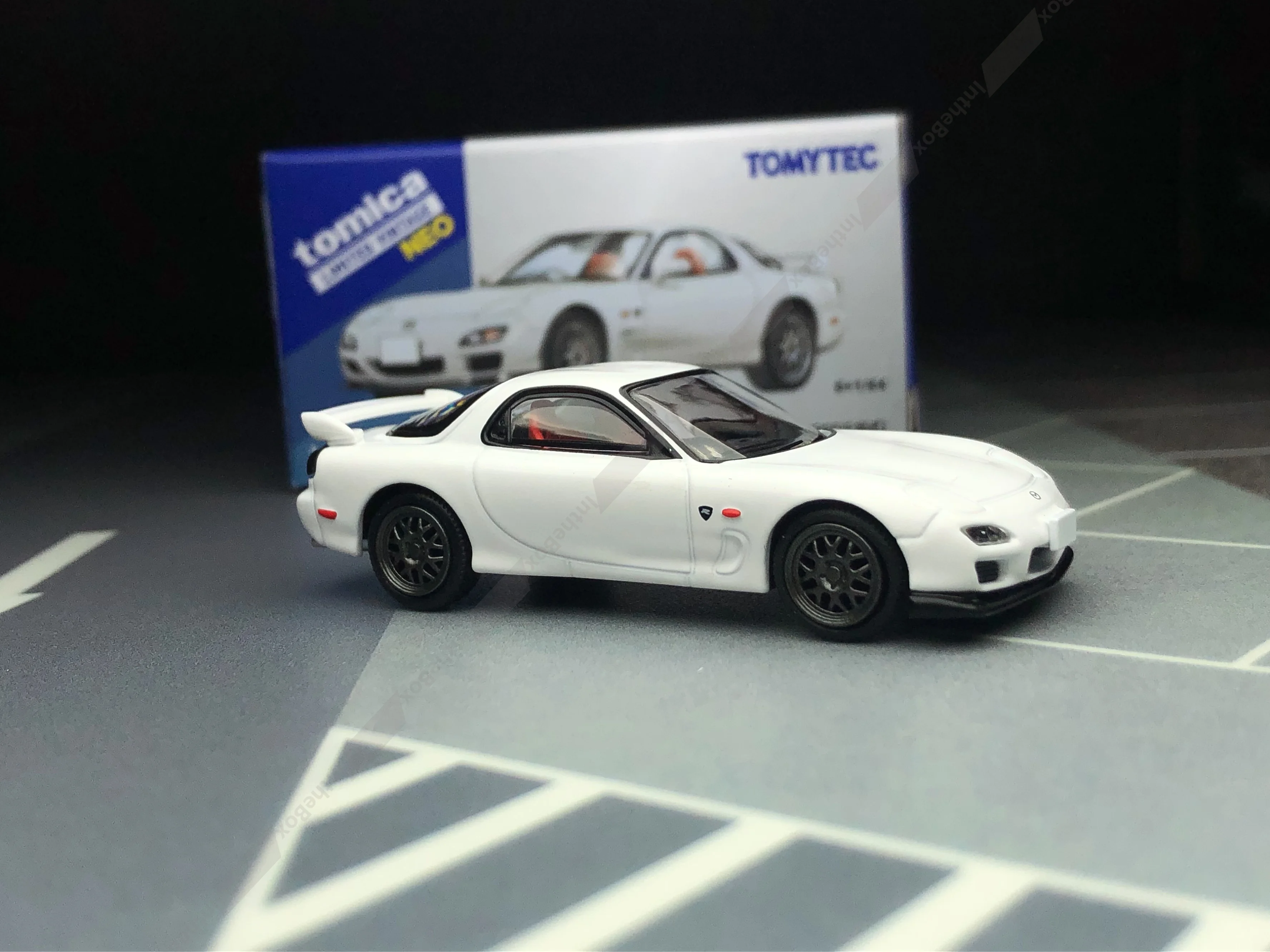 Tomica Limited Vintage Neo Tomytec LV-N267e RX-7 FD3S Spirit R Type A Diecast Model Car Collection Limited Edition Hobby Toys