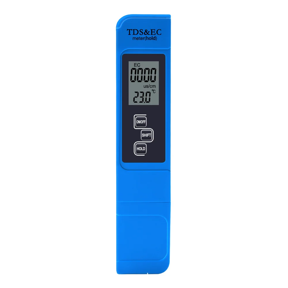 ZN-PH02 3 in 1 PH EC TDS Conductivity Meter Portable Digital Water Quality Tester Pen for Aquariums Hydroponics Pools Water