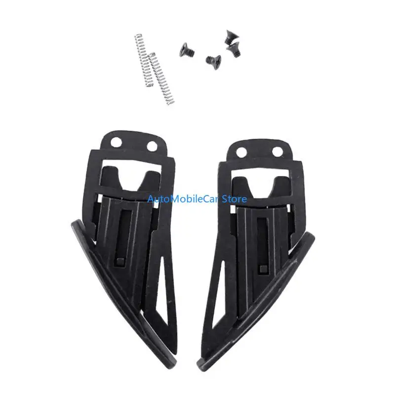 G8TE Helmets Side Plate Replacement Helmets Visor Fastener Visor Clip for PISTA Lenses Fastener Clip with Screw