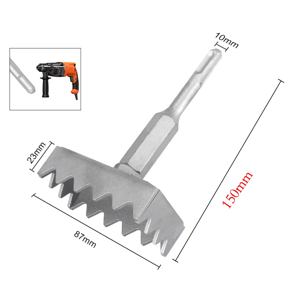 Perfect For DIY Enthusiasts Silver Finish Socket Slot Cutter Material Cutter Rectangle Cutting Tool Versatile For Remodeling