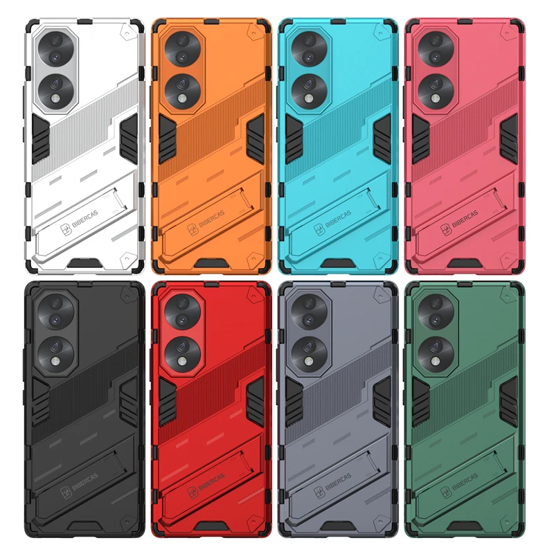 For Honor 70 Case Cover For Huawei Honor 70 5G Capas New Stand Kickstand Shockproof Back Holder Cover For Honor 70 Pro 5G Fundas