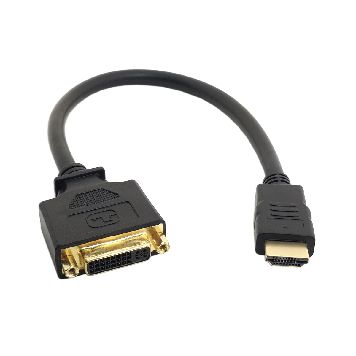 CY Chenyang  DVI Female to HDTV Male Adapter Converter Cable for PC Laptop HDTV 10cm