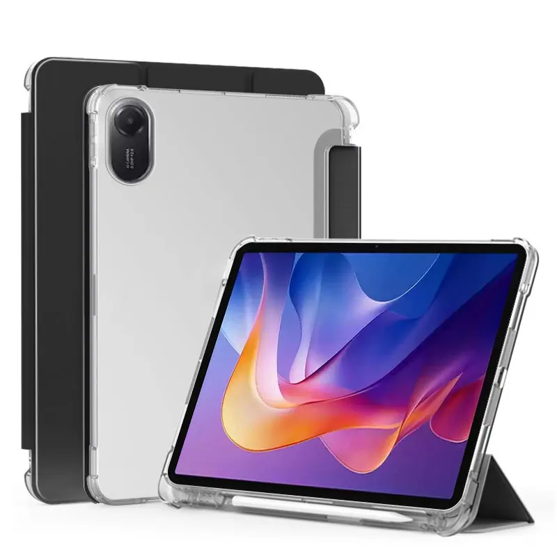 جديد لـ Redmi Pad 2 حافظة مغناطيسية ذكية لهاتف Coque Xiaomi Redmi Pad 2 2025 11 بوصة مع حامل القلم الرصاص غطاء لوحي
