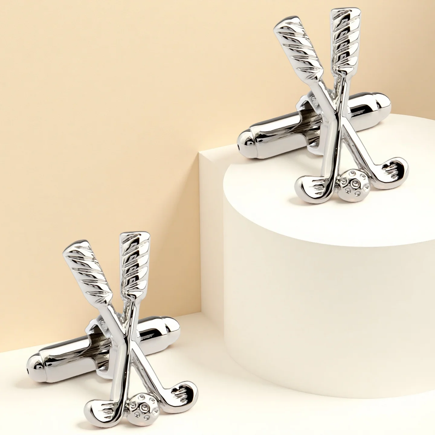 16 Designs TZG Golf Cufflinks Men Football Cuff Links Sports Dart (2 Pairs / Lot)