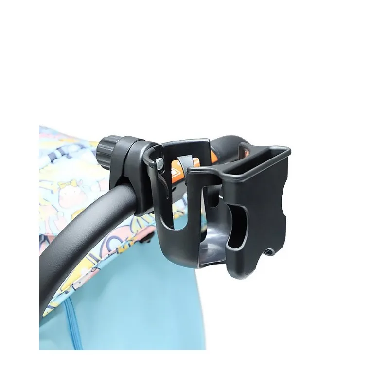 Baby Stroller Water Cup Bottle Holder Baby Stroller Accessories Multifunctional Baby Stroller Cup Holder 2-in-1 Phone Holder view 4