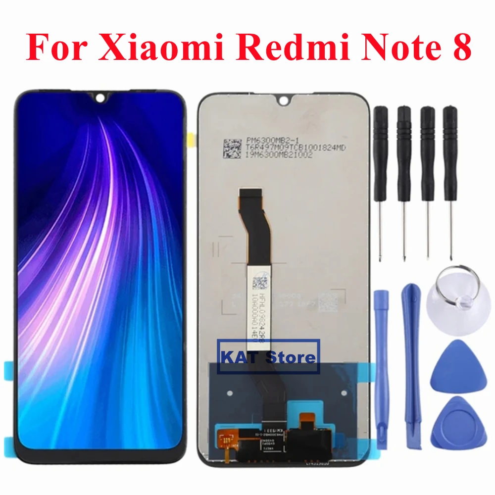 For Xiaomi Redmi Note 8 LCD Screen Touch Digitizer Full Assembly Replacement