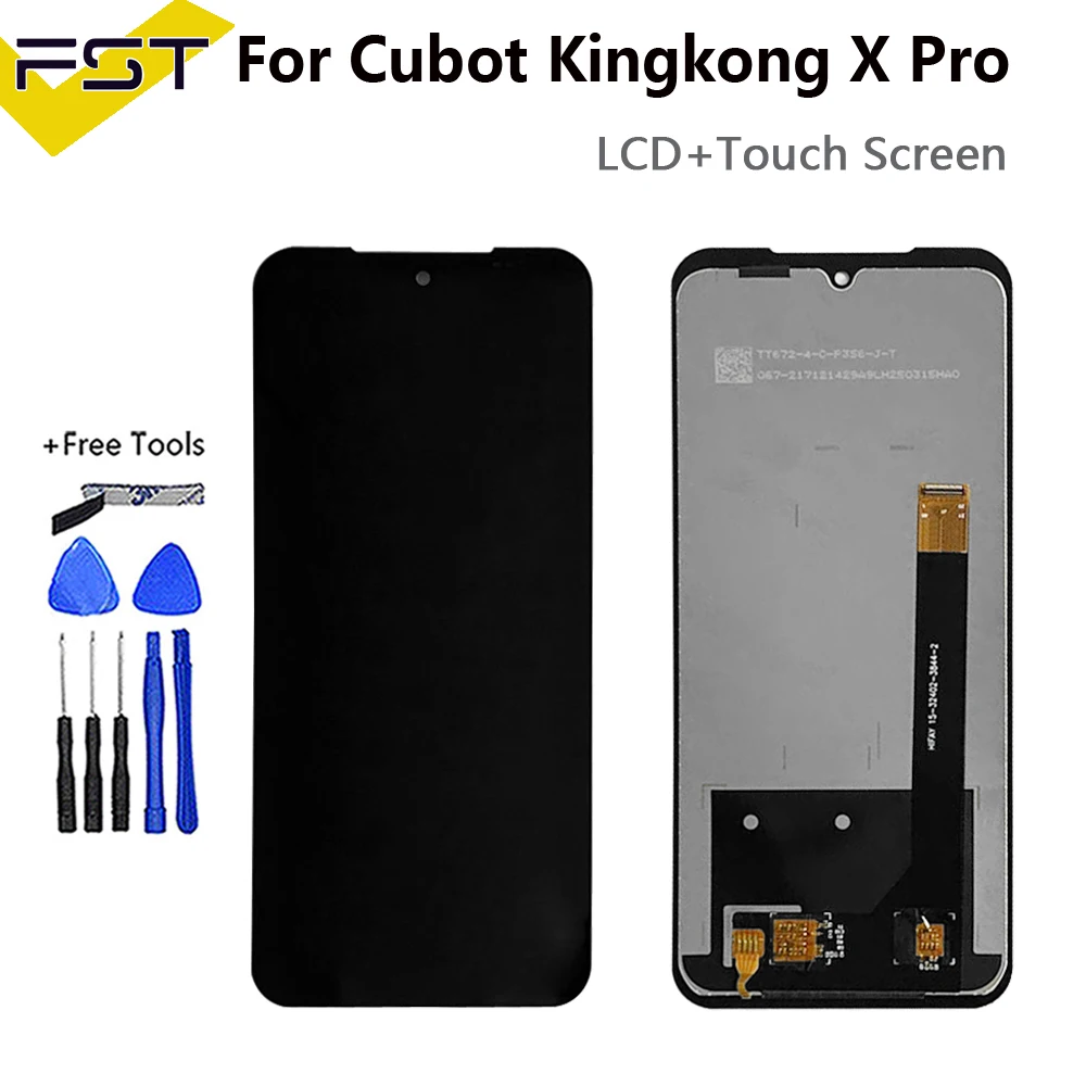 For Cubot KingKong X Pro LCD Display with Touch Screen Digitizer Assembly King Kong X Pro Display Repair