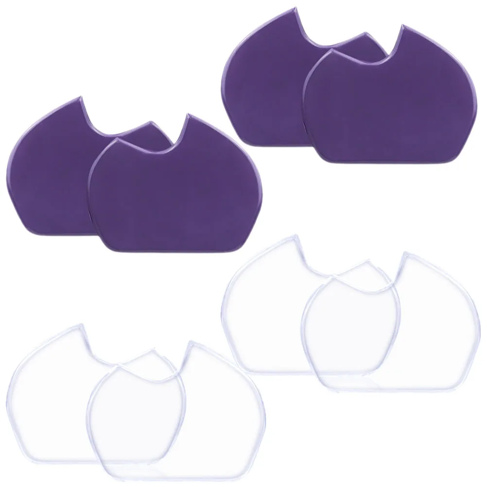 

4 Pairs Anti-wear Foot Pad Insole Forefoot Gel Insoles Women Shoe Inserts Pads Cushion Miss Cushions