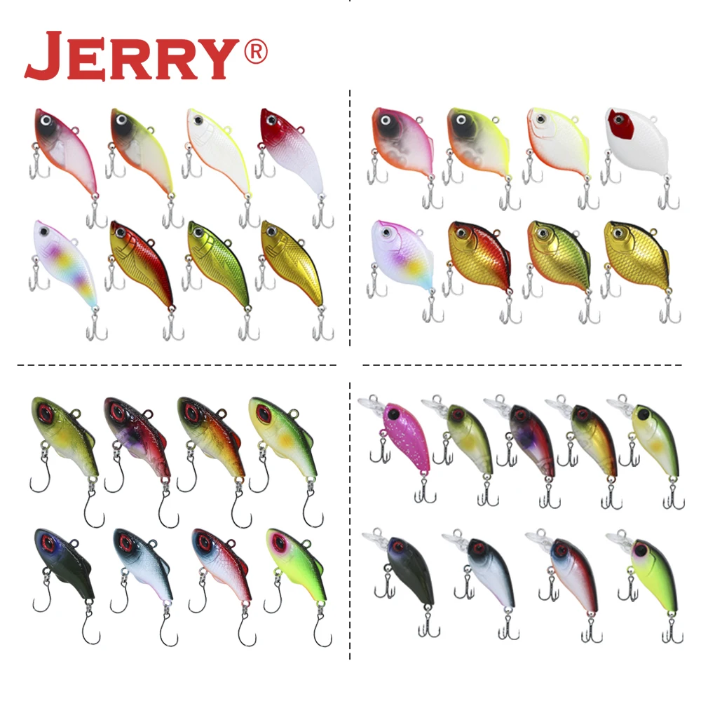 Jerry Fishing Lure Set Bass Pike Trout Ultralight Spinning Hard Baits High Quality Deep Diving Artificial Bait Kit Wholesale