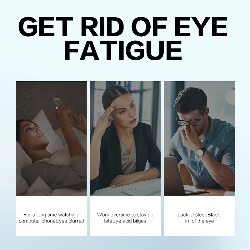 مع الحرارة اللاسلكية الذكية العناية بالعين قناع التدليك أداة الاهتزاز ساخنة ضغط العين مدلك