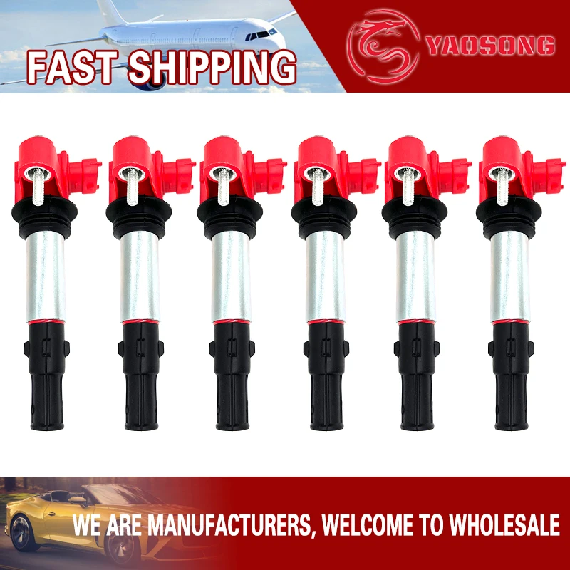 

IGNITION COIL PACK UF375 12629037 FOR Buick Allure Cadillac CTS SRX STS Chevy Traverse 3.6 2.8 2.8T V6