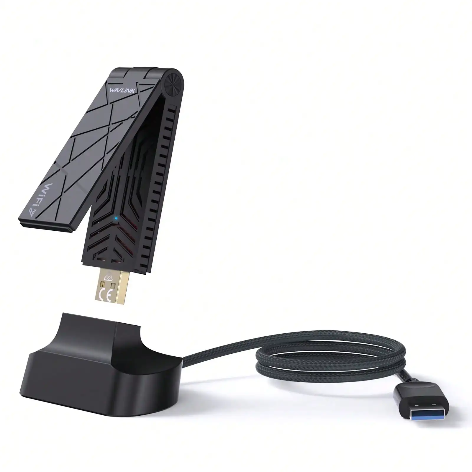 

Беспроводной адаптер Wi-Fi 7 BE6500 Tri-Band USB 3.0 для настольных ПК | До 6452 Мбит/с | 6 ГГц, 5 ГГц, 2.4 ГГц | Всенаправленные антенны