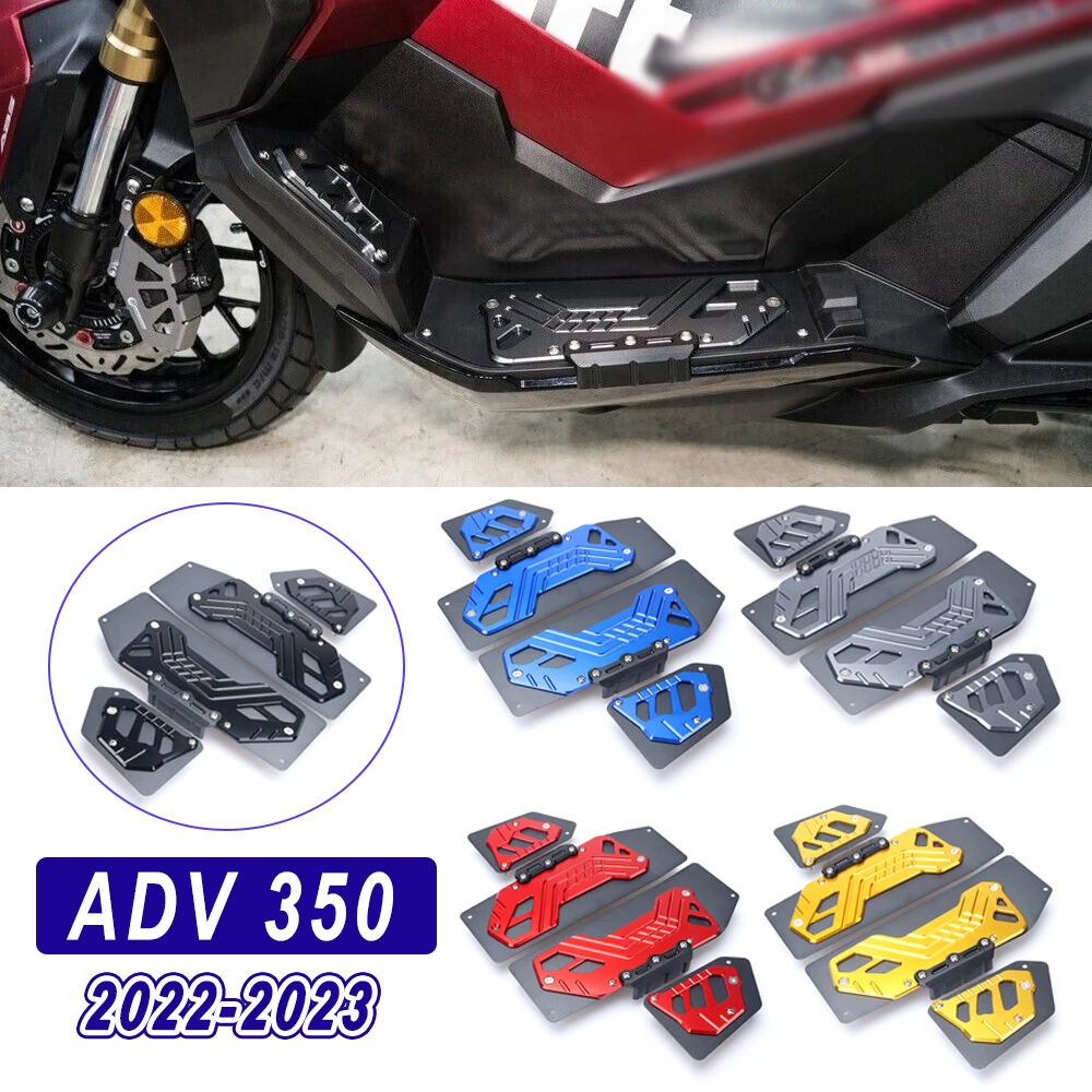 ADV350 Accessories Motorcycle New Footpads for Honda ADV-350 ADV 350 Foot Pegs Pedals 2022 2023 Foot Rest Pads 5 Color Aluminum