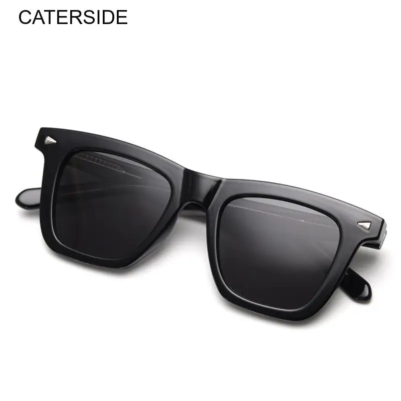 

New Women Men Personalized Polarized Sunglasses Fashion Trend Small Face Display Square Frame Eyewear Board Feet