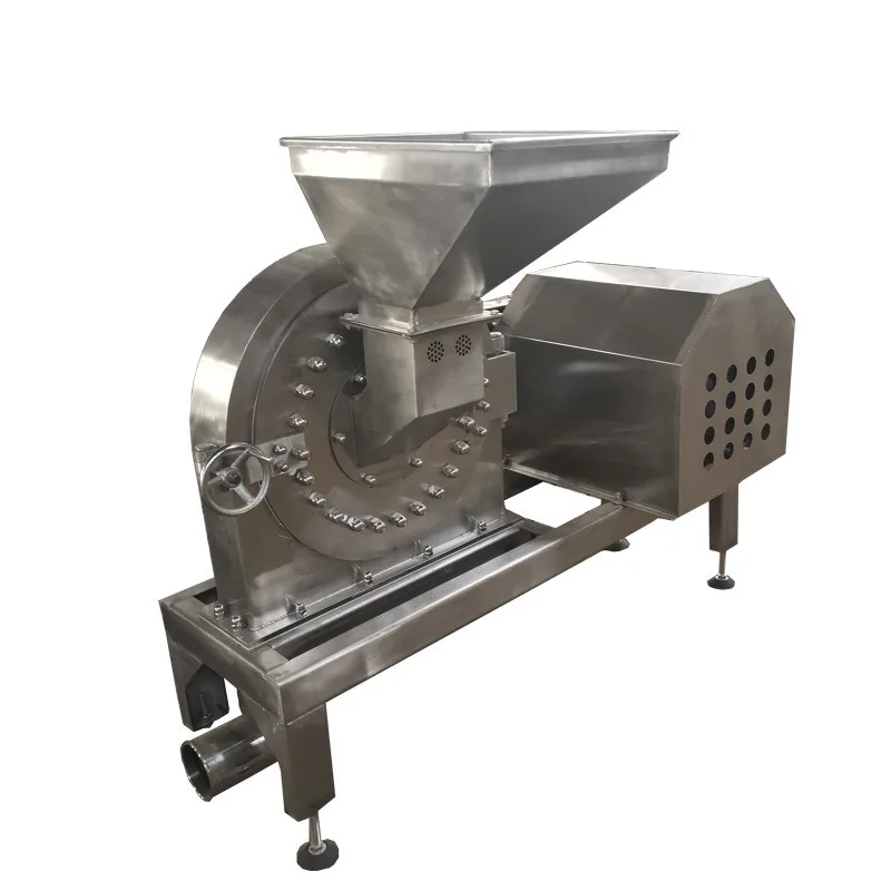 Grinder Stainless steel tooth plate Commercial medicinal materials Whole grain seasoning powder machine